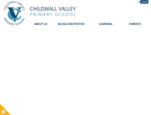 Tablet Screenshot of childwallvalley.org